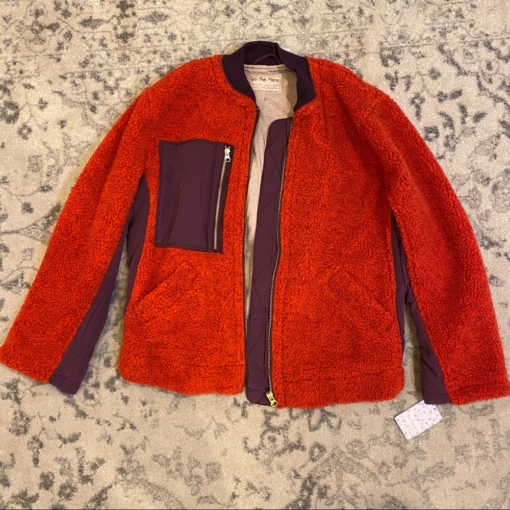 NWT We The Free Rivington Sherpa Jacket Small - Picture 2 of 6
